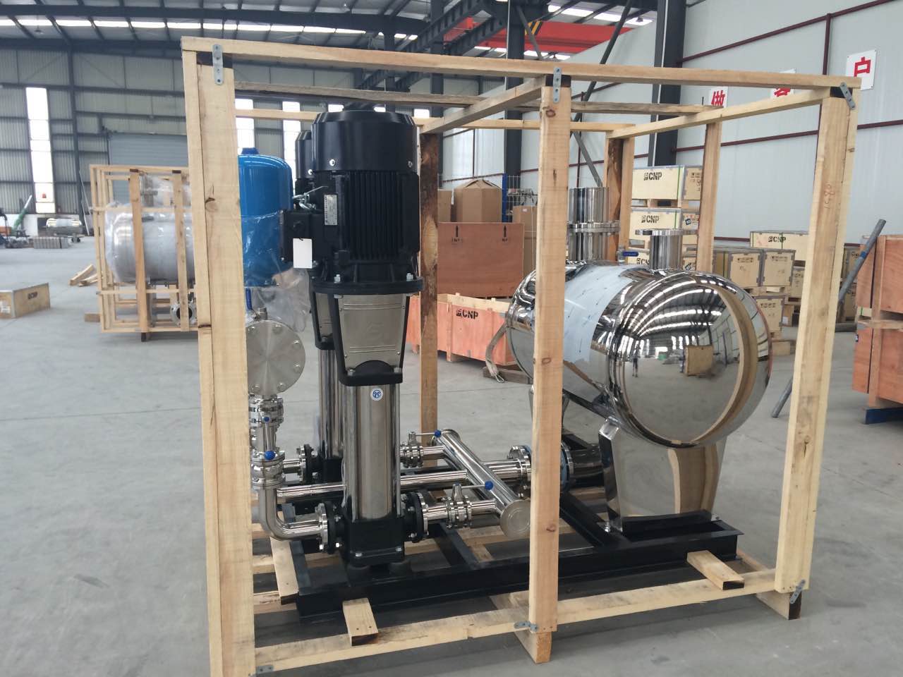 二次供水成套設備取代了傳統的供水設施 二次供水成套設備取代了傳統的供水設施